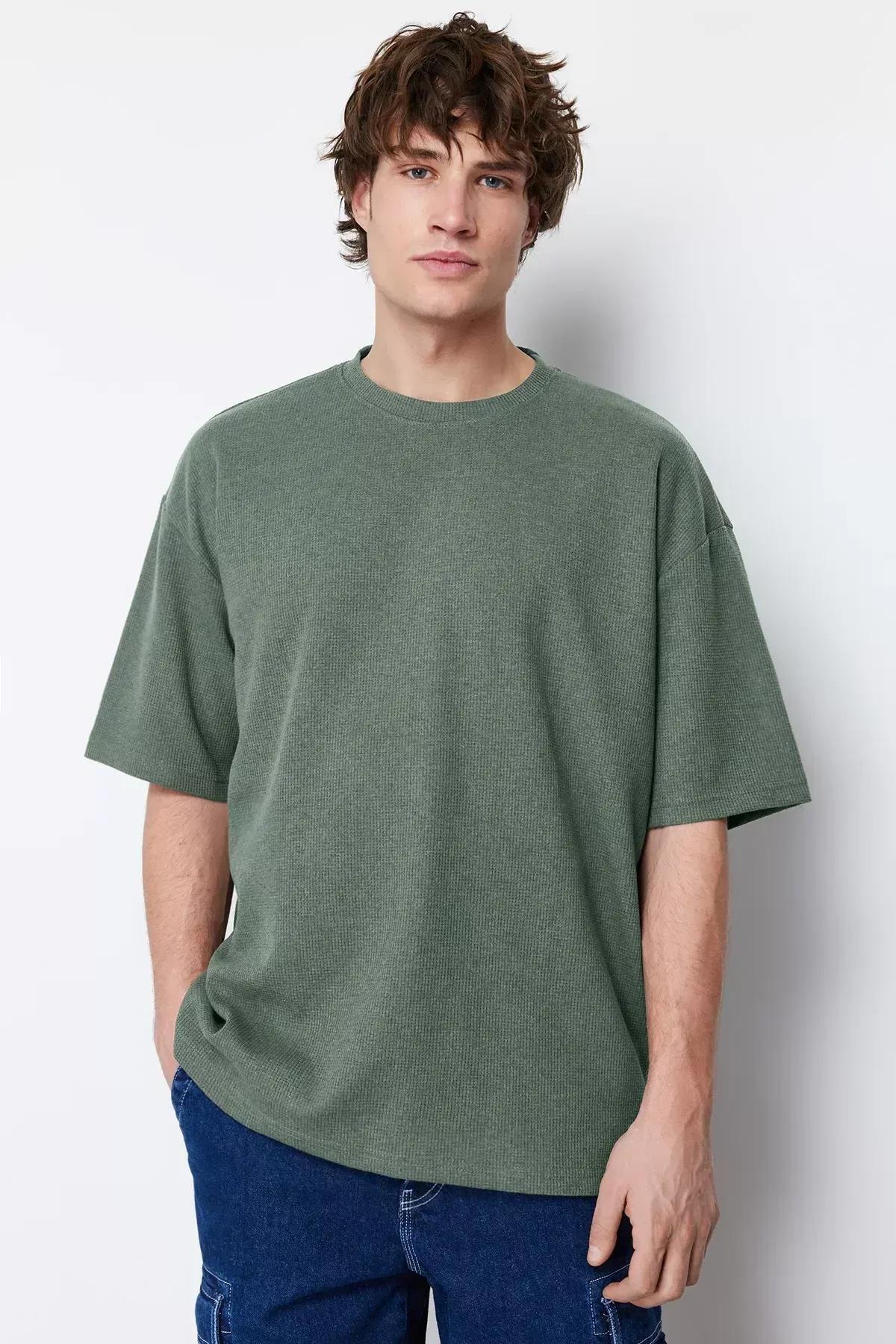 Green Oversize T-Shirt, , large image number 2
