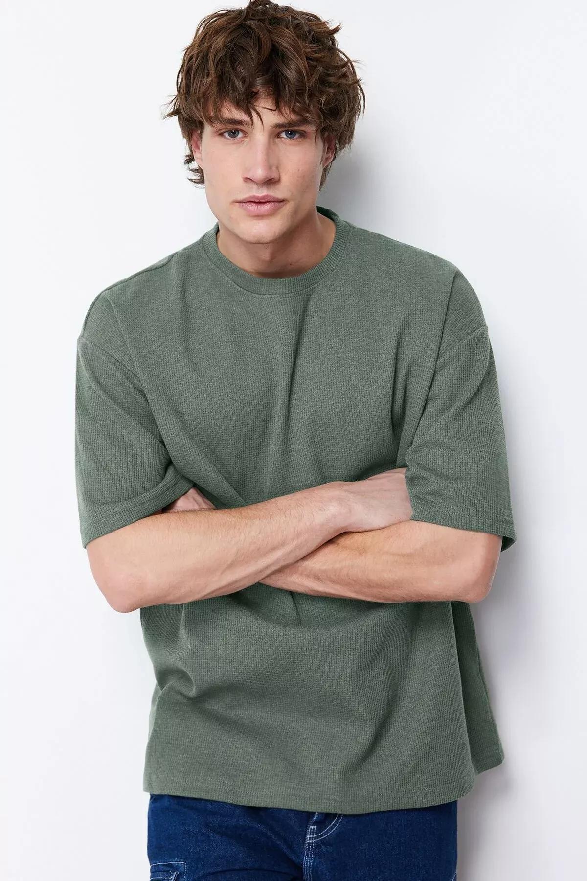 Green Oversize T-Shirt, , large image number 4