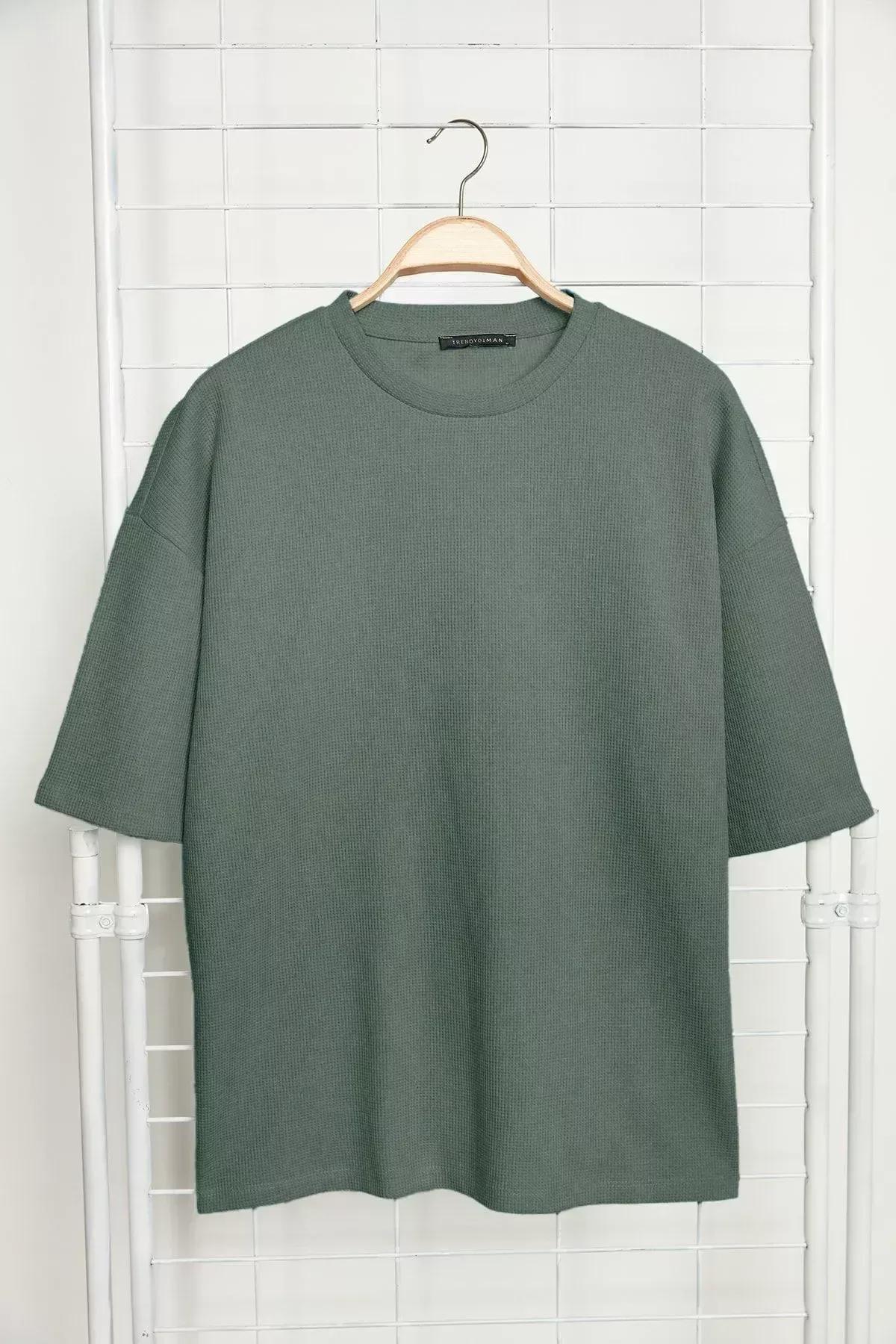 Green Oversize T-Shirt, , large image number 5