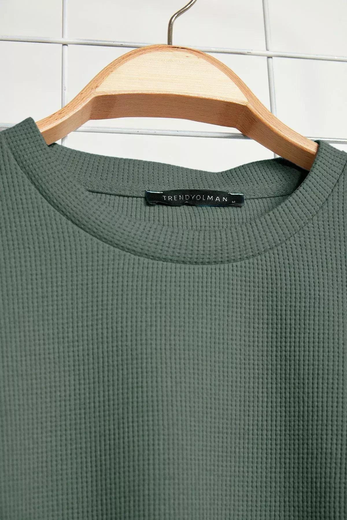 Green Oversize T-Shirt, , large image number 6