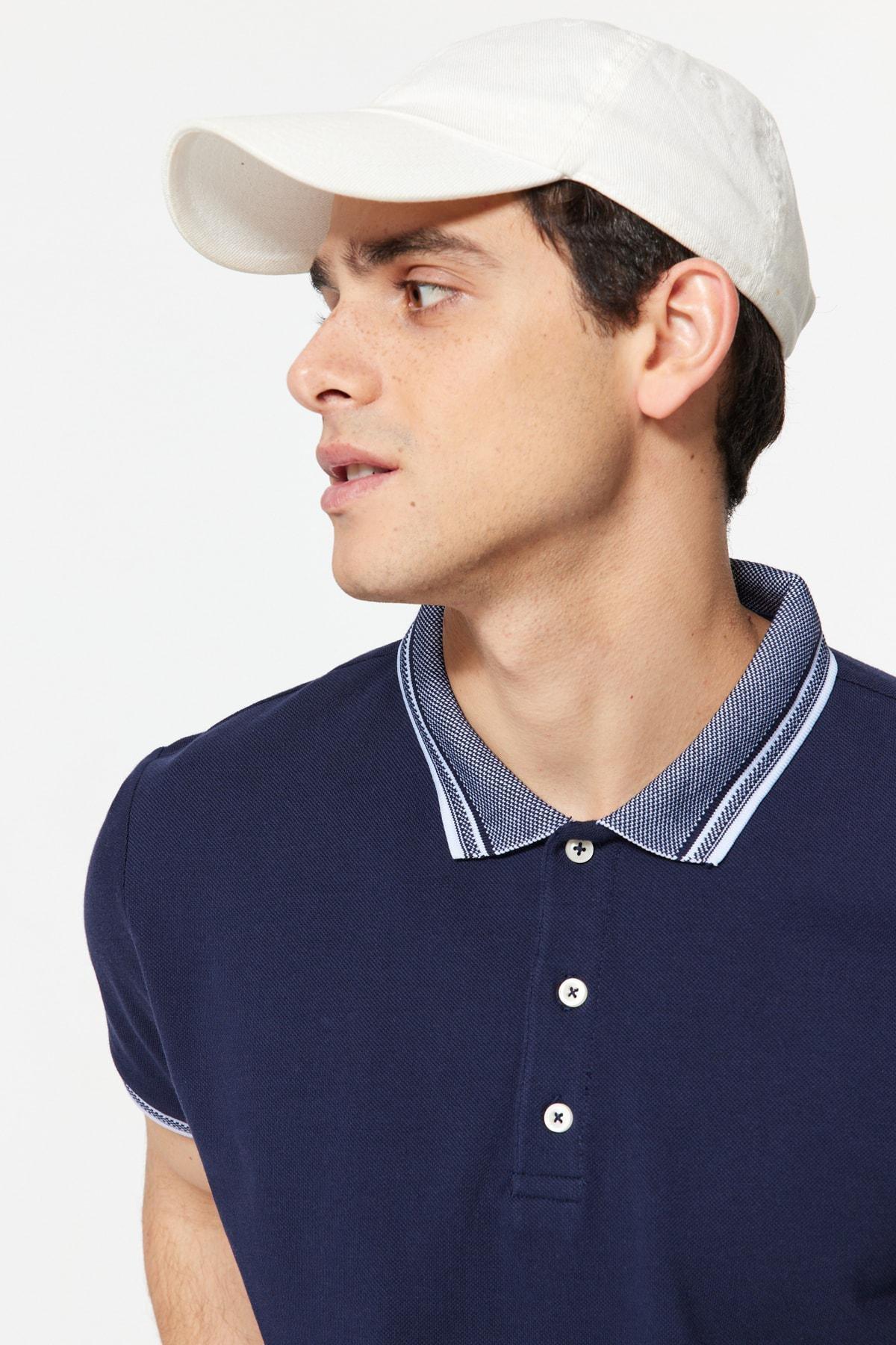 Trendyol - Navy Polo T-Shirt