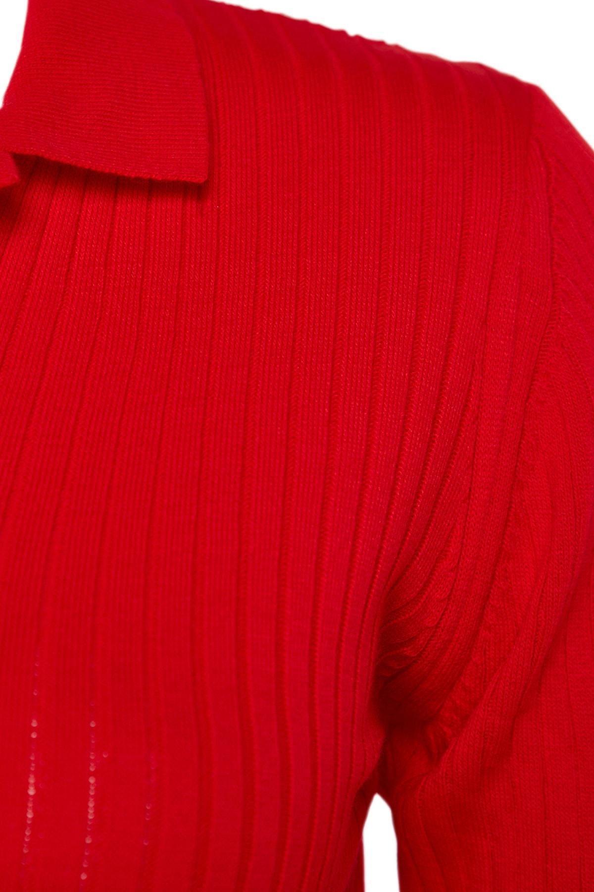 Red Bodycon Plus Size Dress, , large image number 5