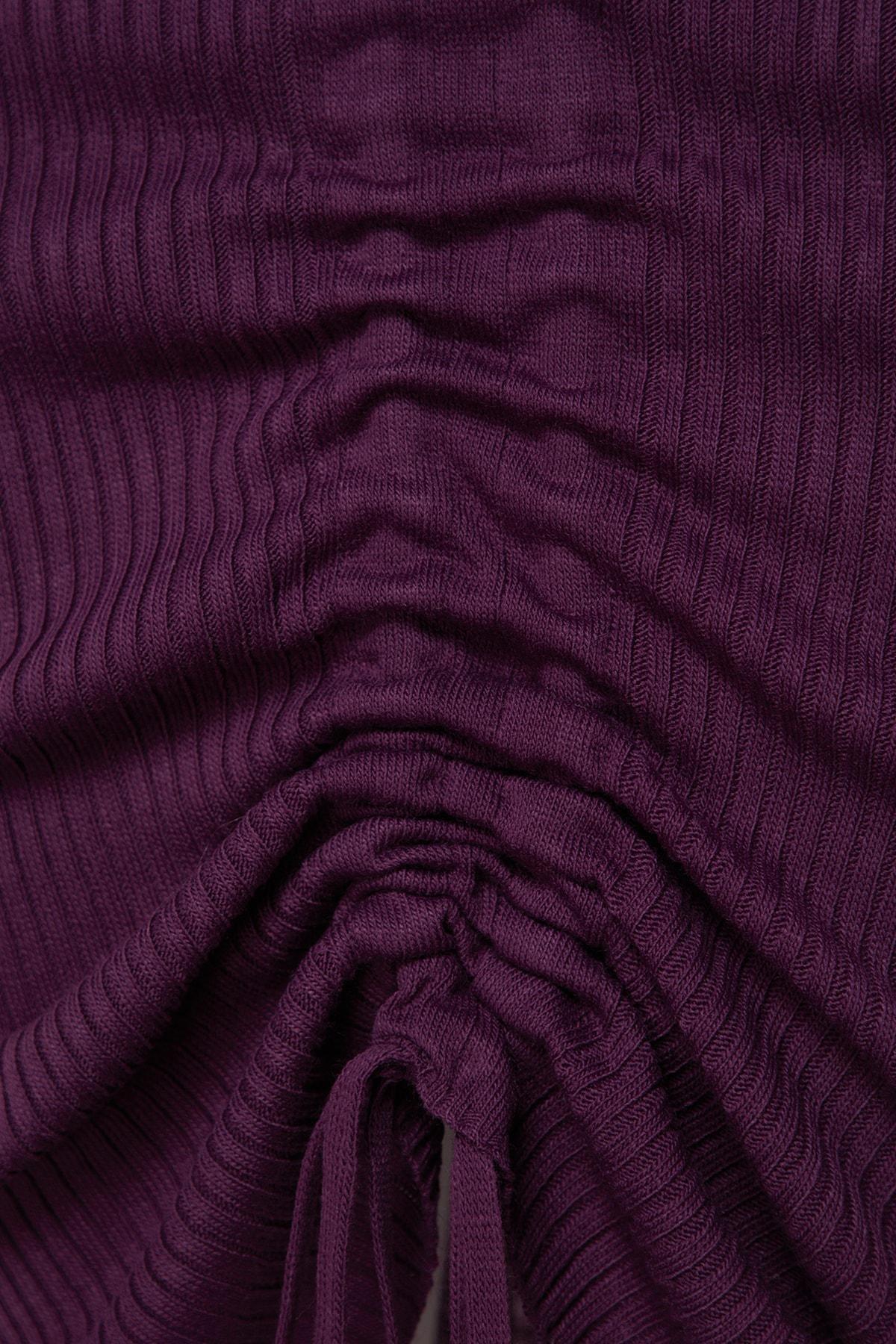 Purple Bodycon Plus Size Dress, , large image number 4