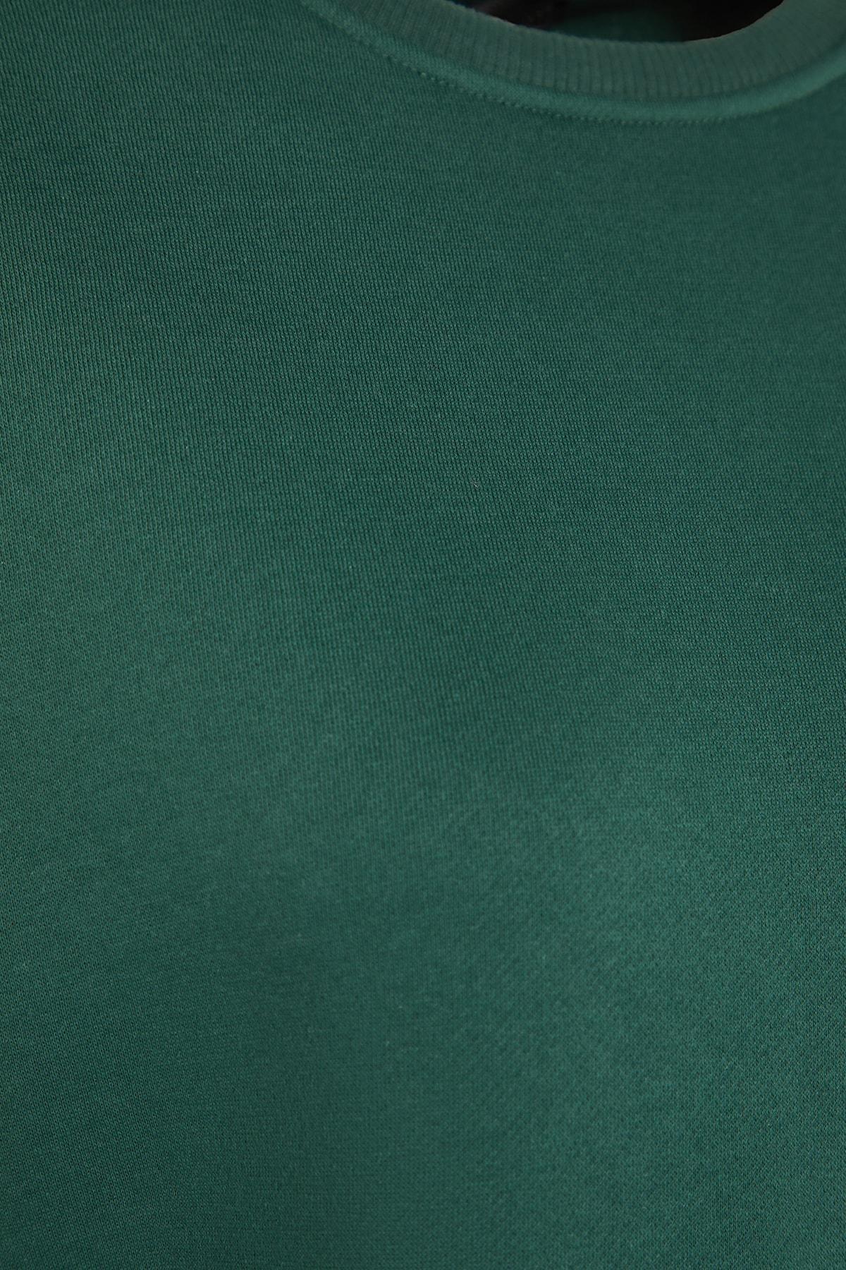 Green Oversize Sweatshirt, , large image number 6