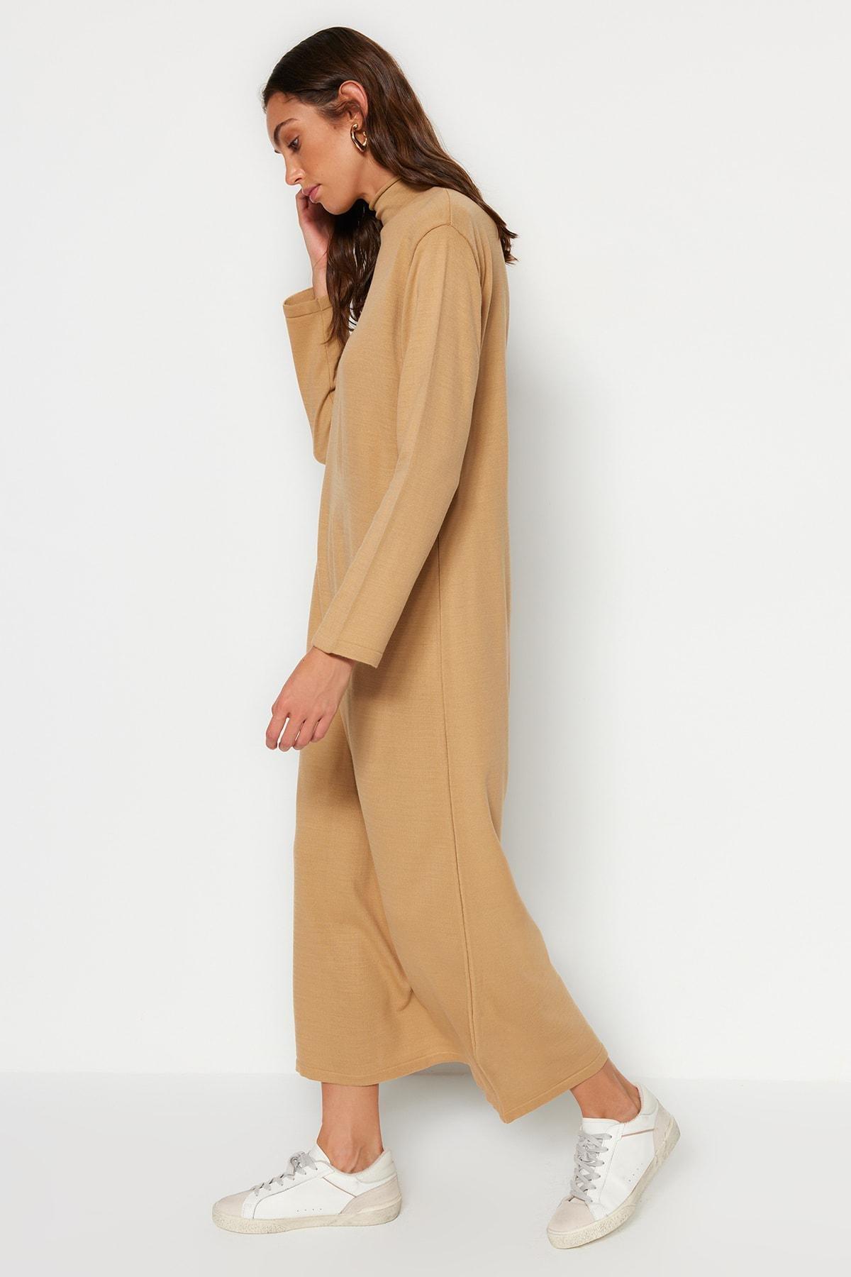 Brown Basic Maxi Dress, , large image number 2