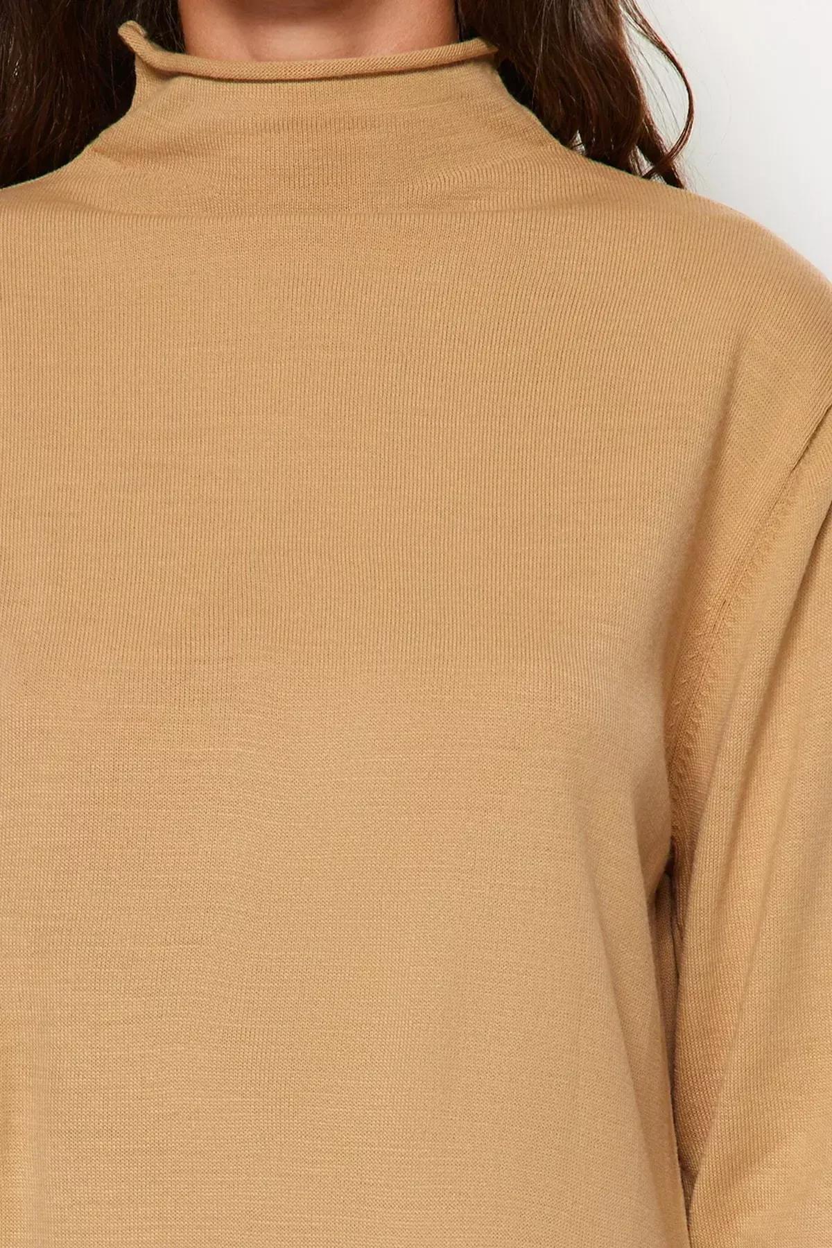 Brown Basic Maxi Dress, , large image number 4
