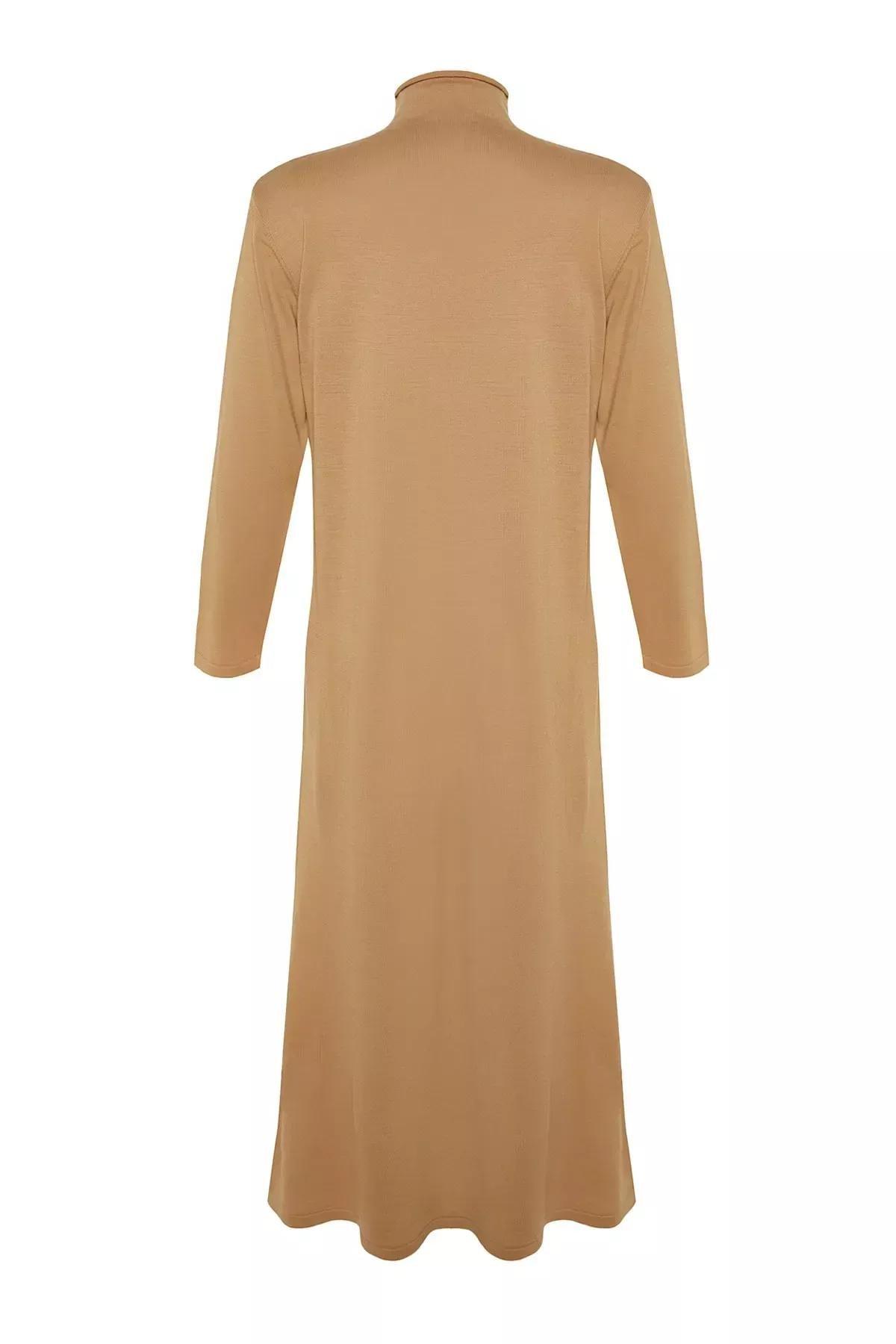 Brown Basic Maxi Dress, , large image number 7