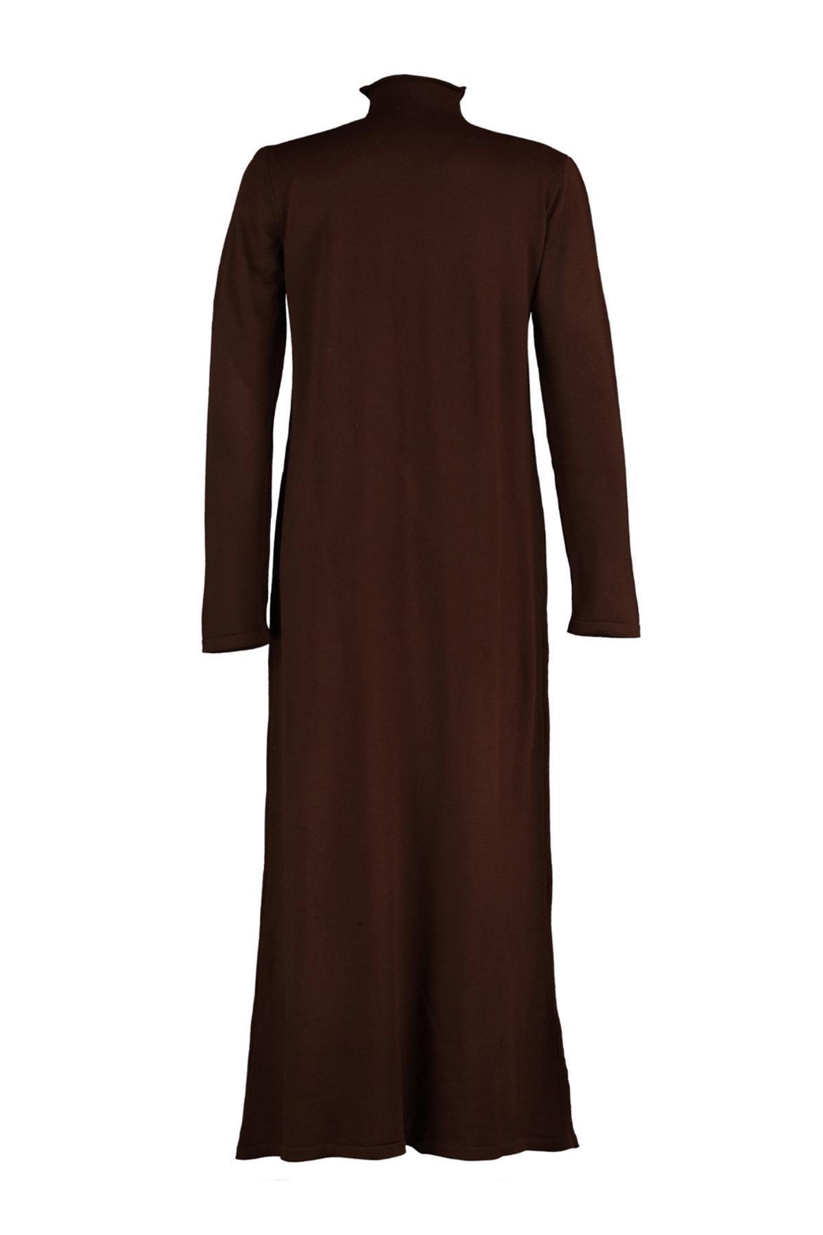 Brown Basic Maxi Dress, , large image number 9