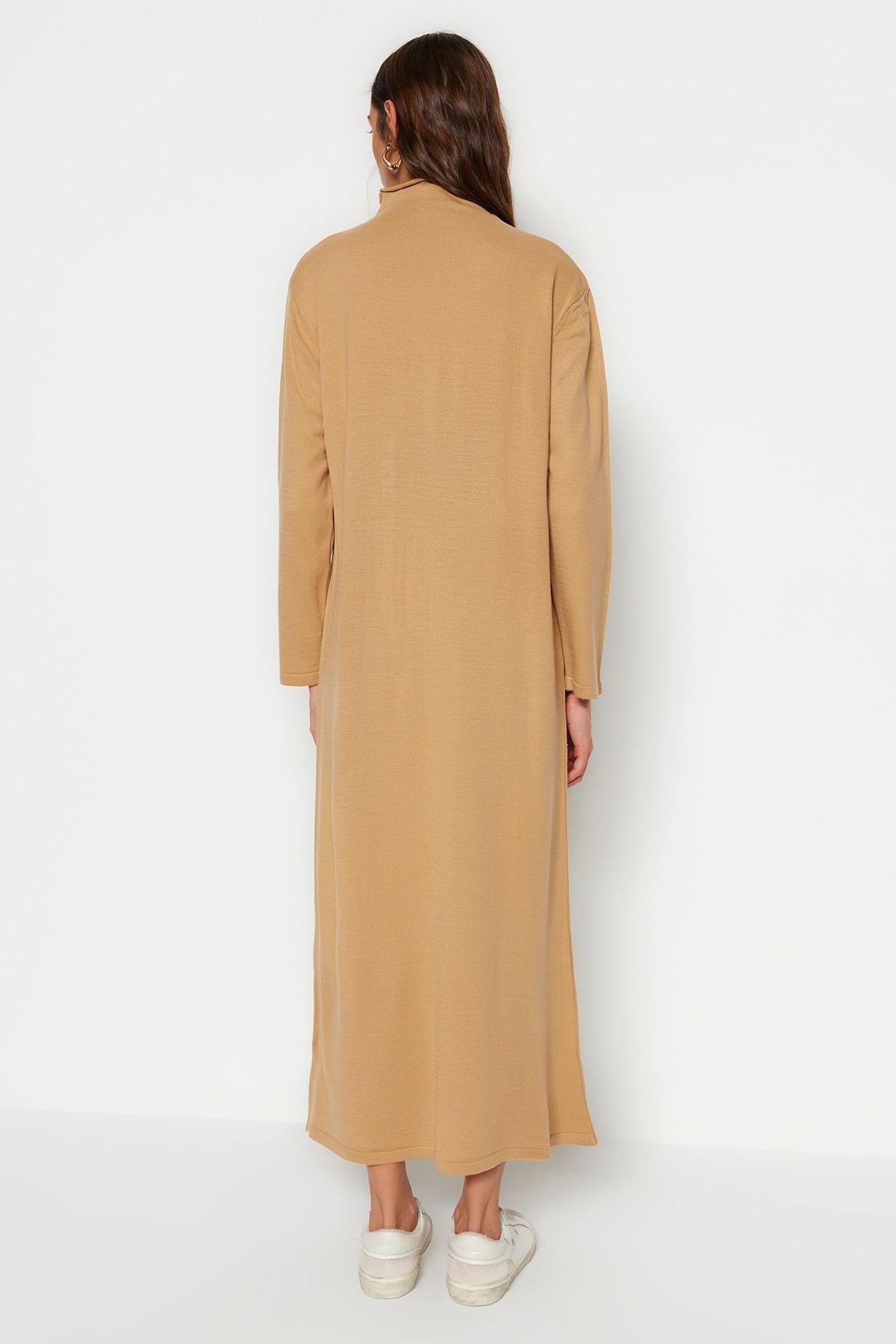 Brown Basic Maxi Dress, , large image number 10