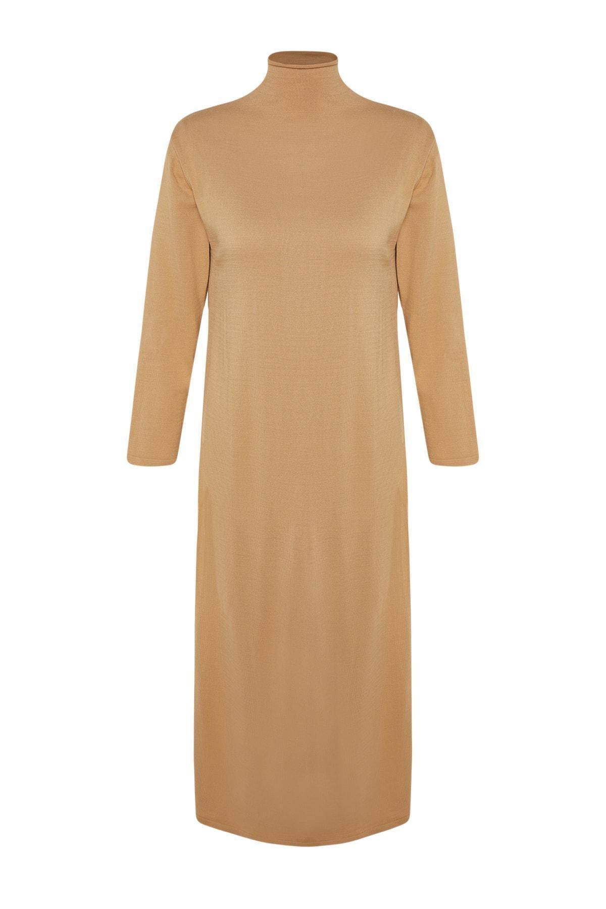Brown Basic Maxi Dress, , large image number 12