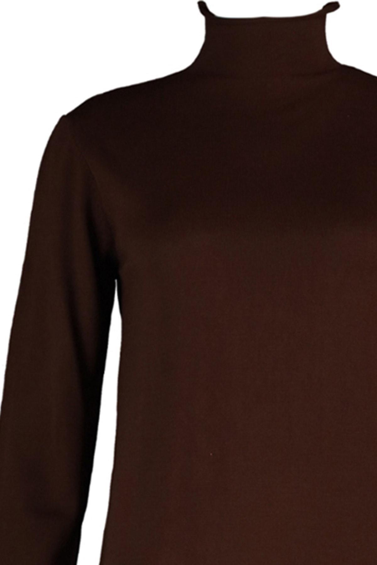 Brown Basic Maxi Dress, , large image number 13