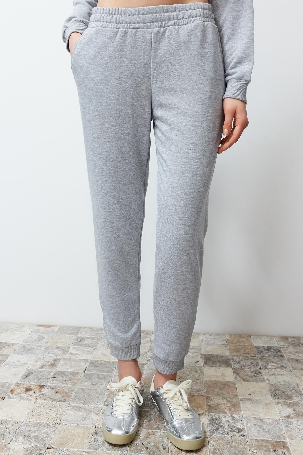 Grey Knitted Tracksuit Set, Set Of 2, , large image number 9