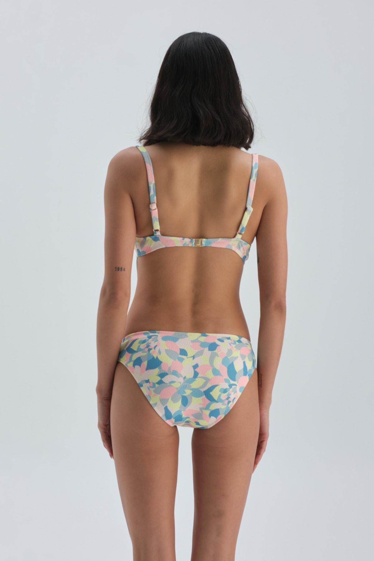 Dagi - Multicolour Coated Bikini Top, Set Of 2