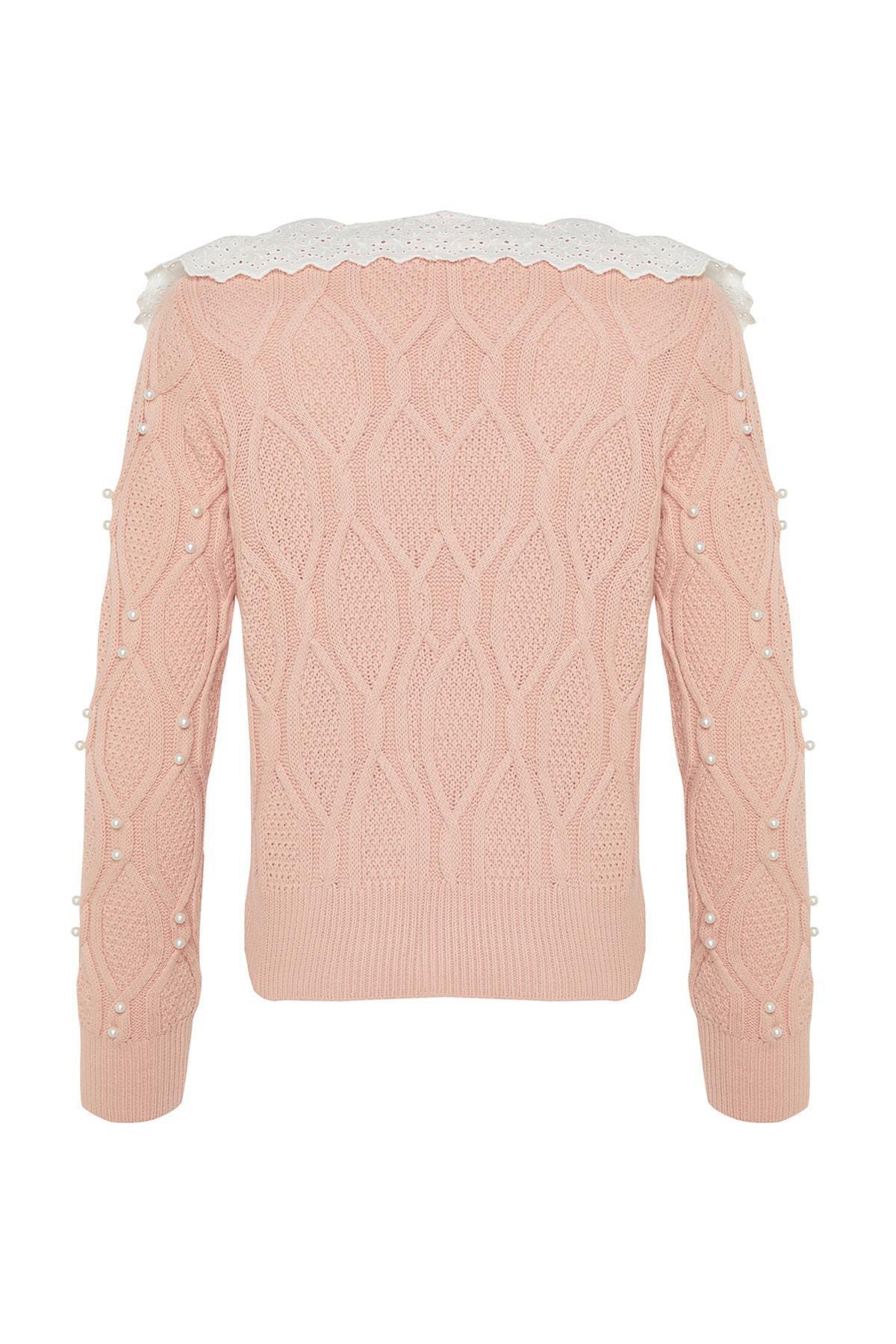 Pink Regular Cardigan, , large image number 6