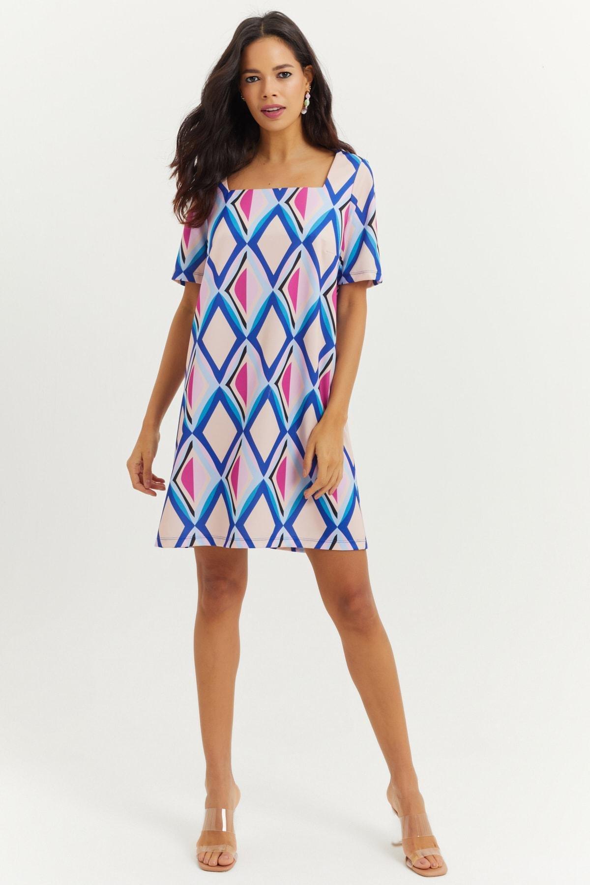 Purple Diamond Basic Dress, Lilac, large image number 0