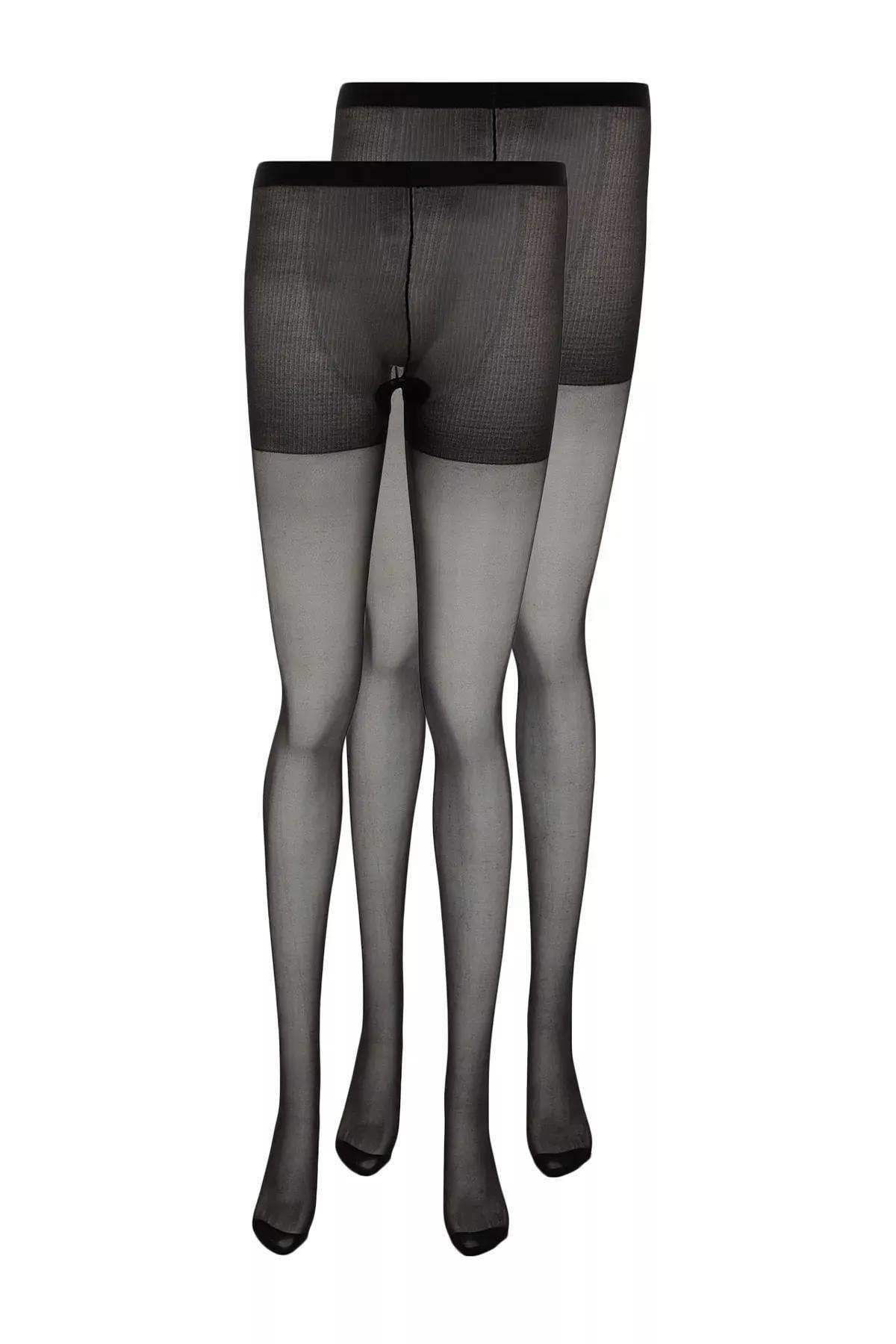 Black Socks, Set of 2, , large image number 3