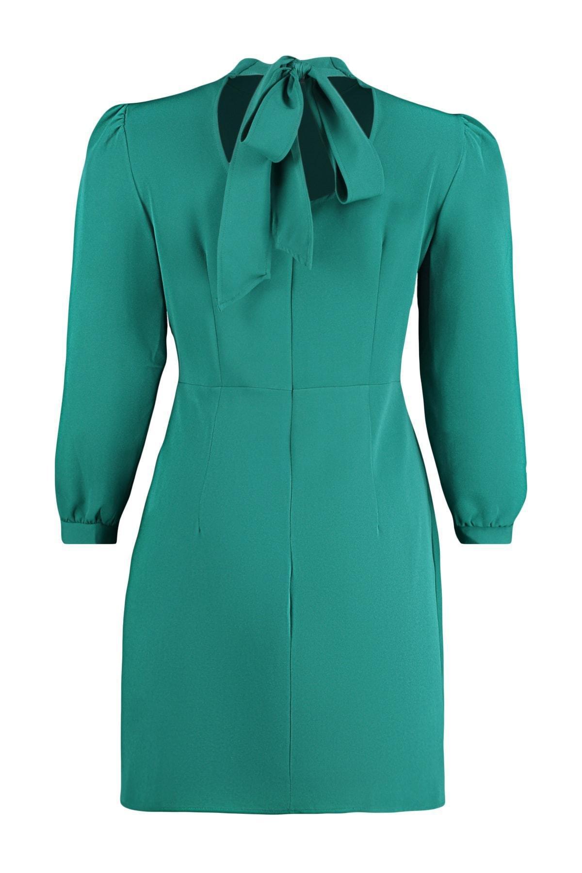 Trendyol - Green Basic Plus Size Dress