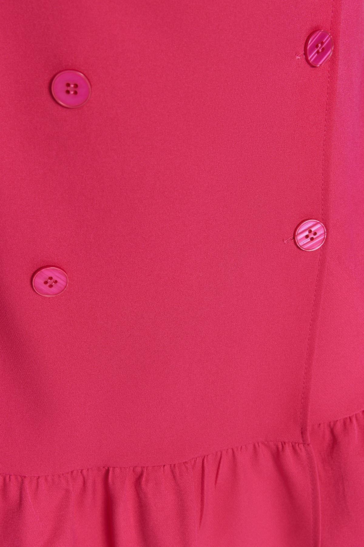 Pink Plus Size Blazer Dress, , large image number 3