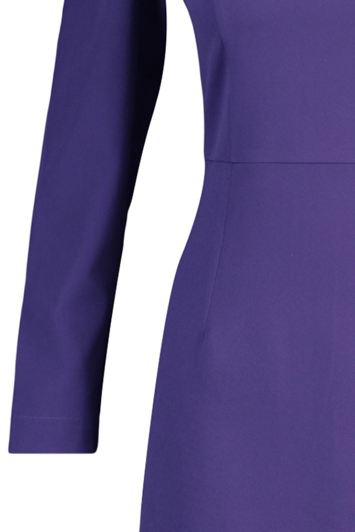 Purple A-Line Mini Dress, , large image number 6