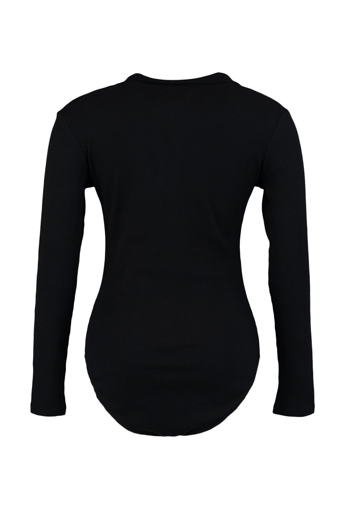 Fitted Plus Size Bodysuit, , large image number 6