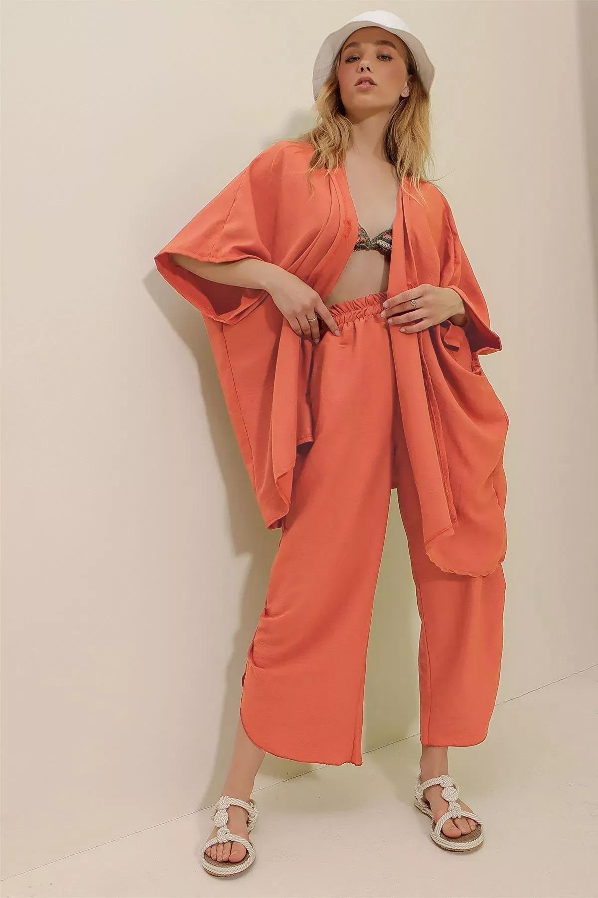 Green Textured Oversize Co-Ord Set, C101_7001, large image number 0
