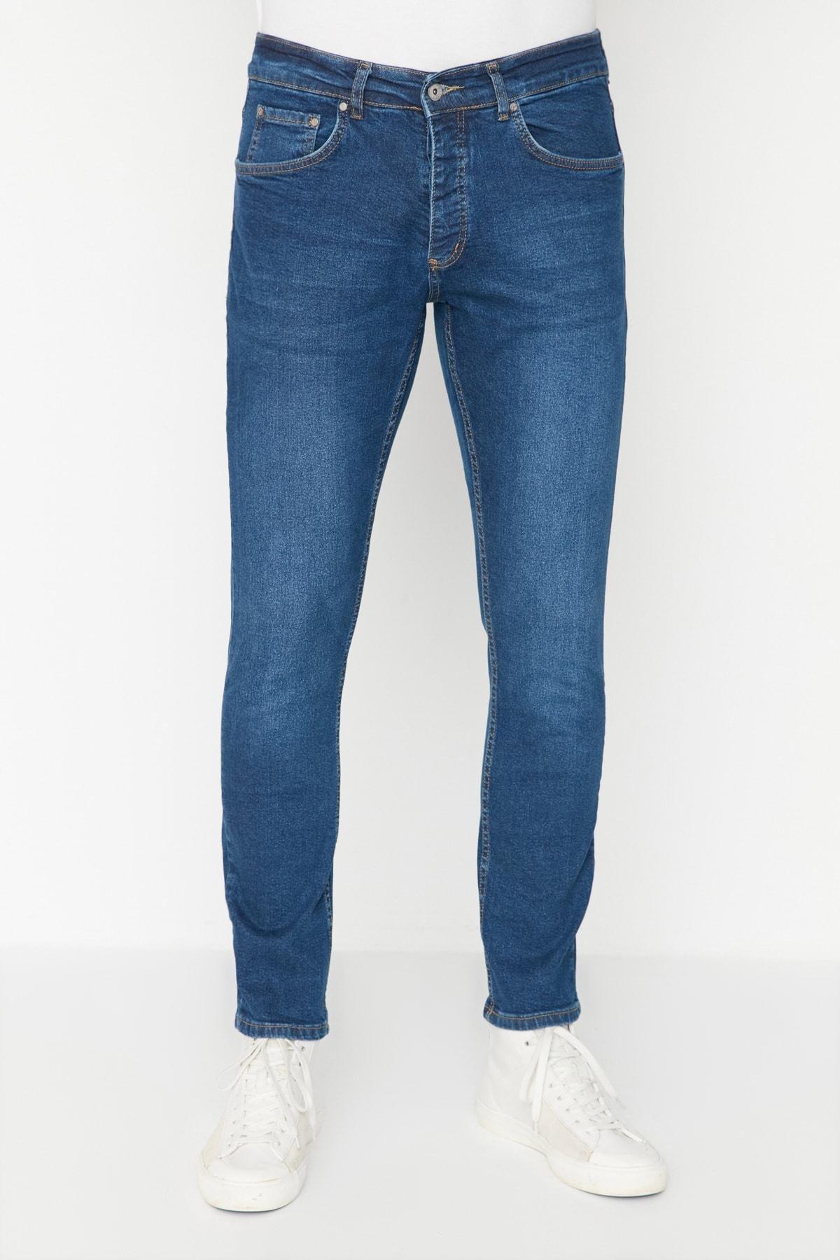 Blue Slim Jeans, , large image number 0