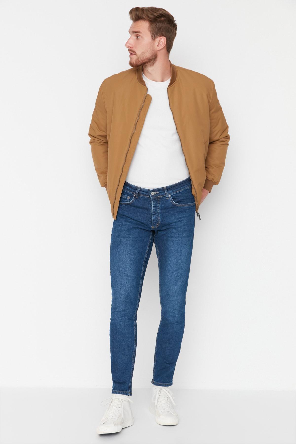 Blue Slim Jeans, , large image number 1