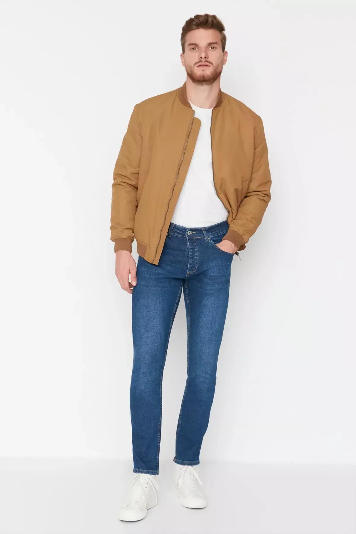 Blue Slim Jeans, , large image number 3