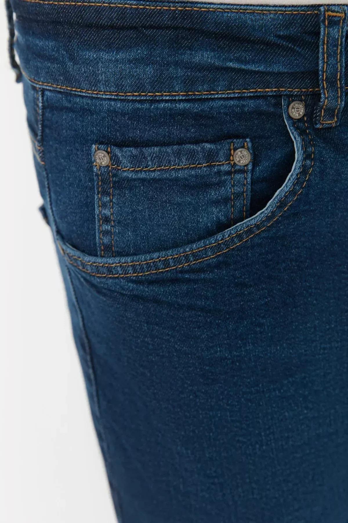 Blue Slim Jeans, , large image number 4