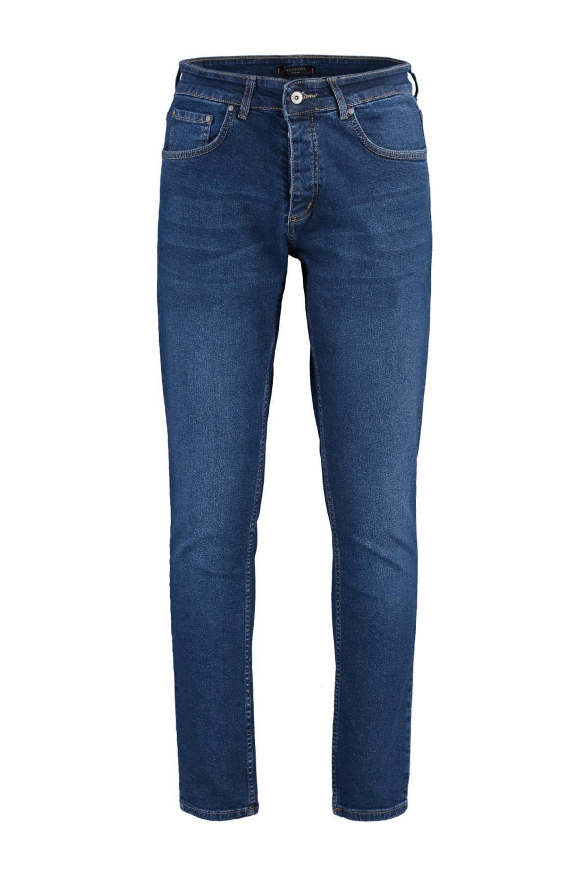Blue Slim Jeans, , large image number 5