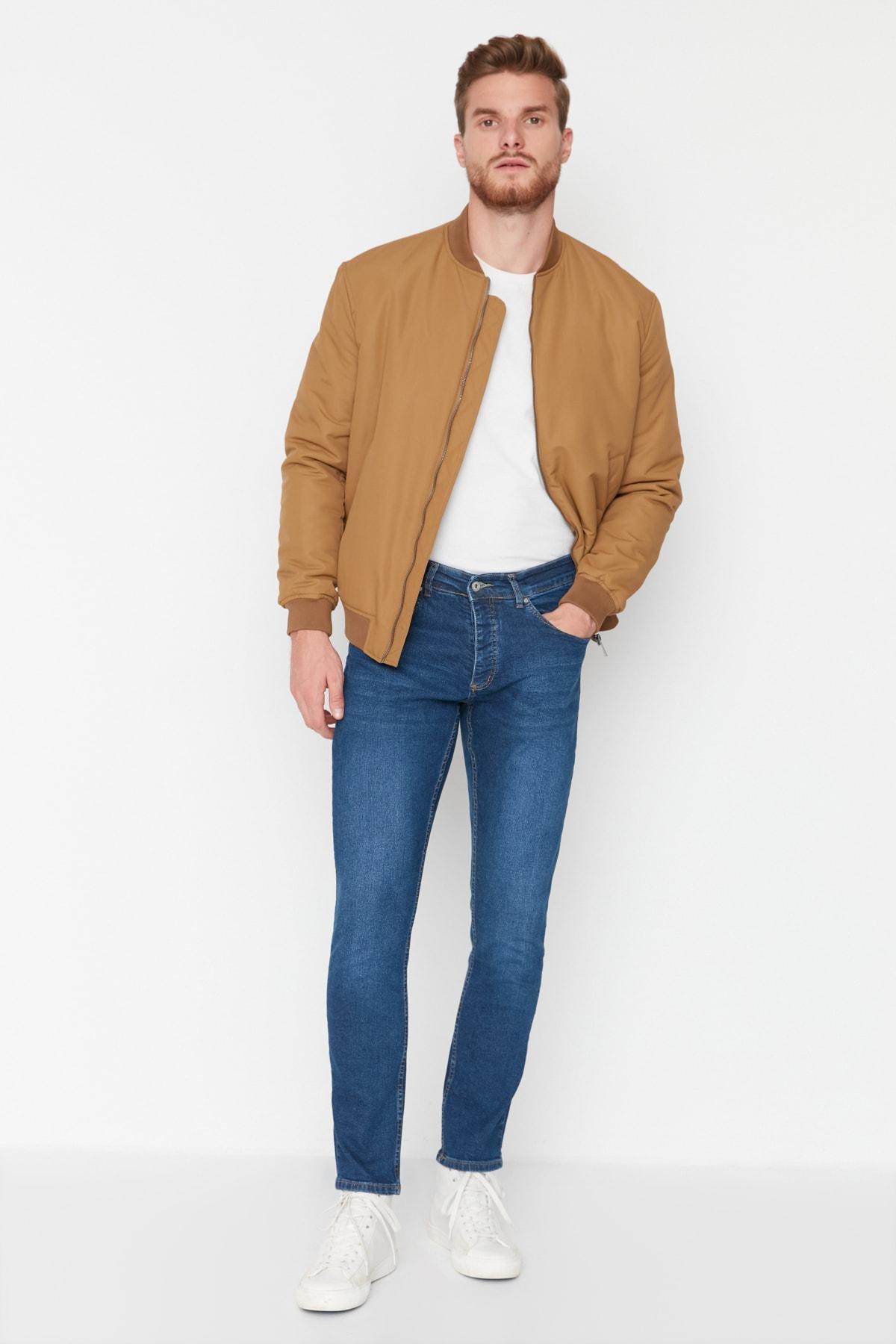 Blue Slim Jeans, , large image number 6