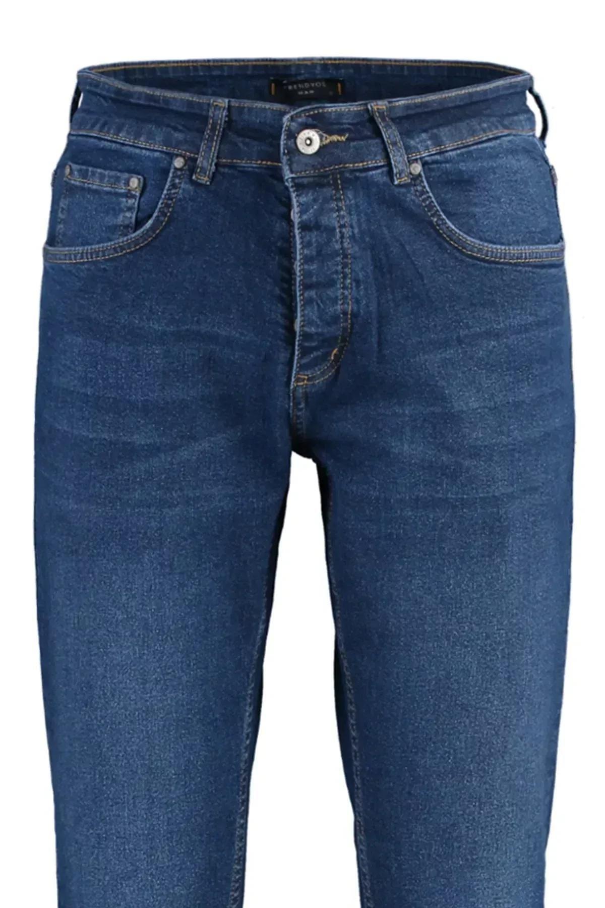 Blue Slim Jeans, , large image number 6