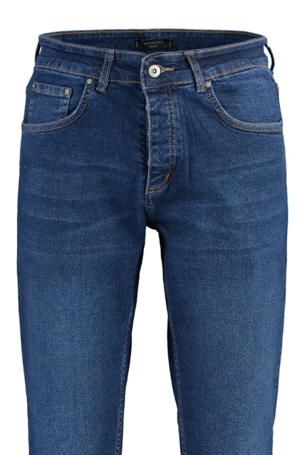 Blue Slim Jeans, , large image number 7