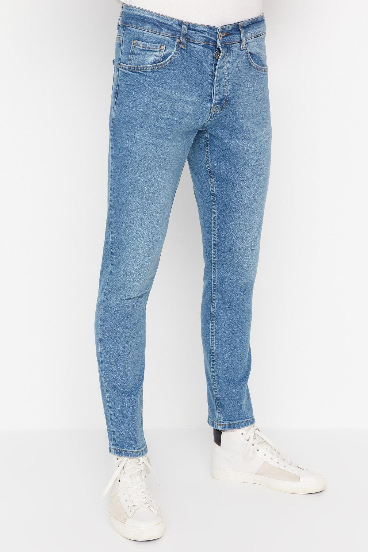 Blue Slim Jeans, , large image number 0