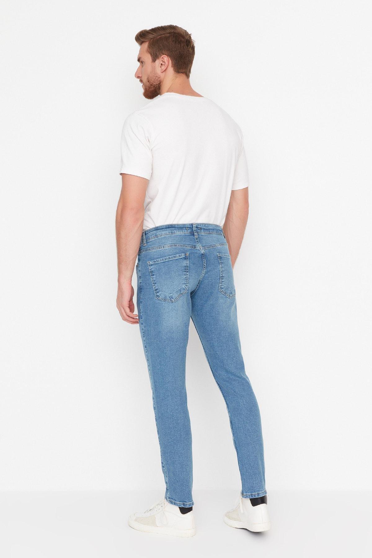 Blue Slim Jeans, , large image number 5