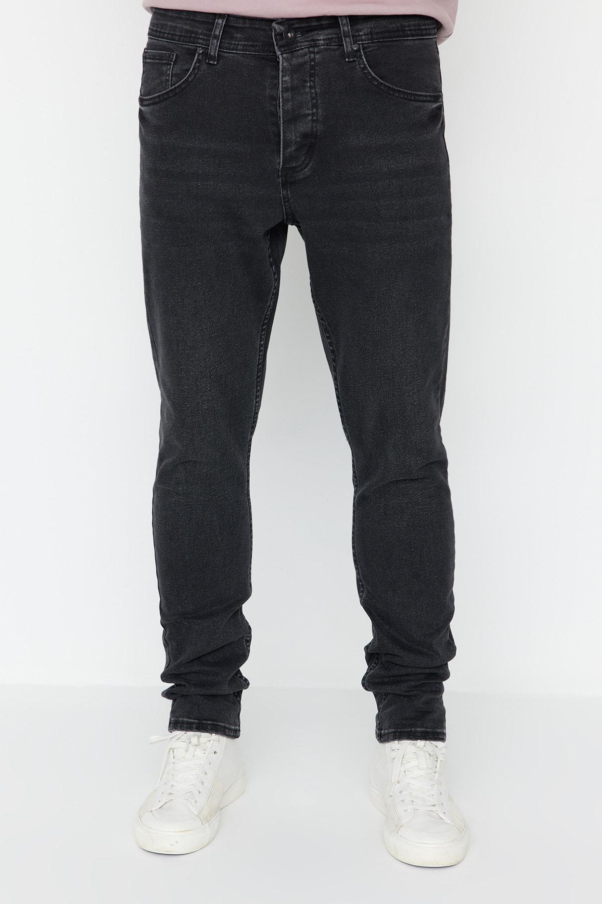 Gray Skinny Jeans, , large image number 0