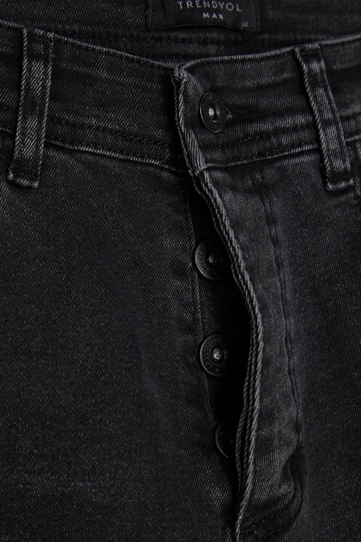 Gray Skinny Jeans, , large image number 4