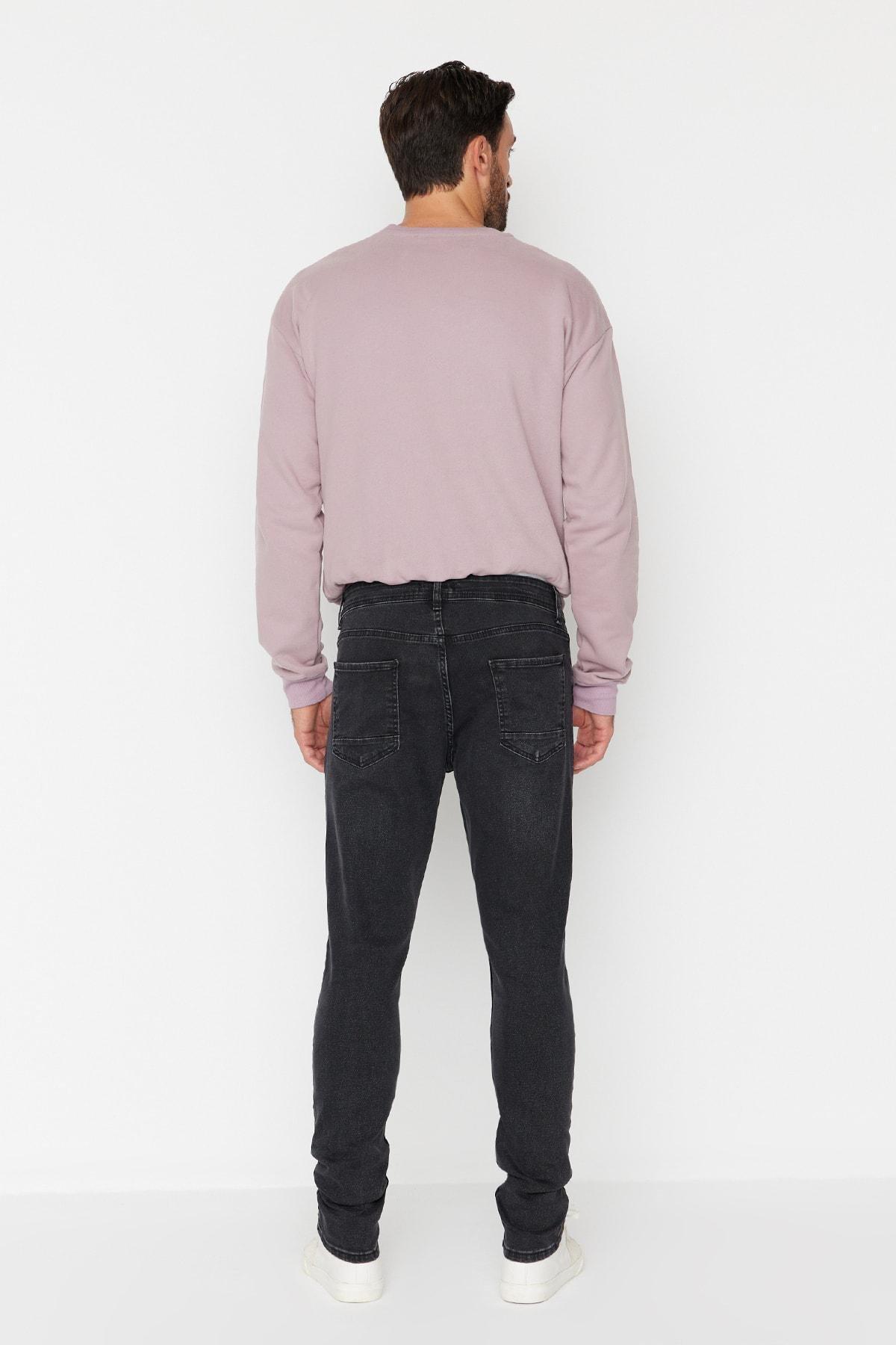 Gray Skinny Jeans, , large image number 5