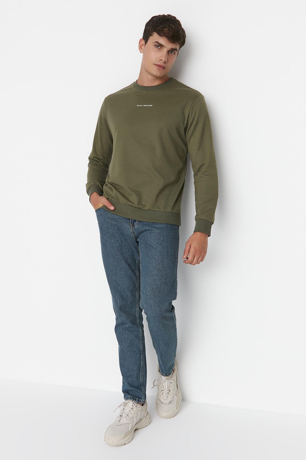 Navy Relaxed Slim Jeans, , large image number 3