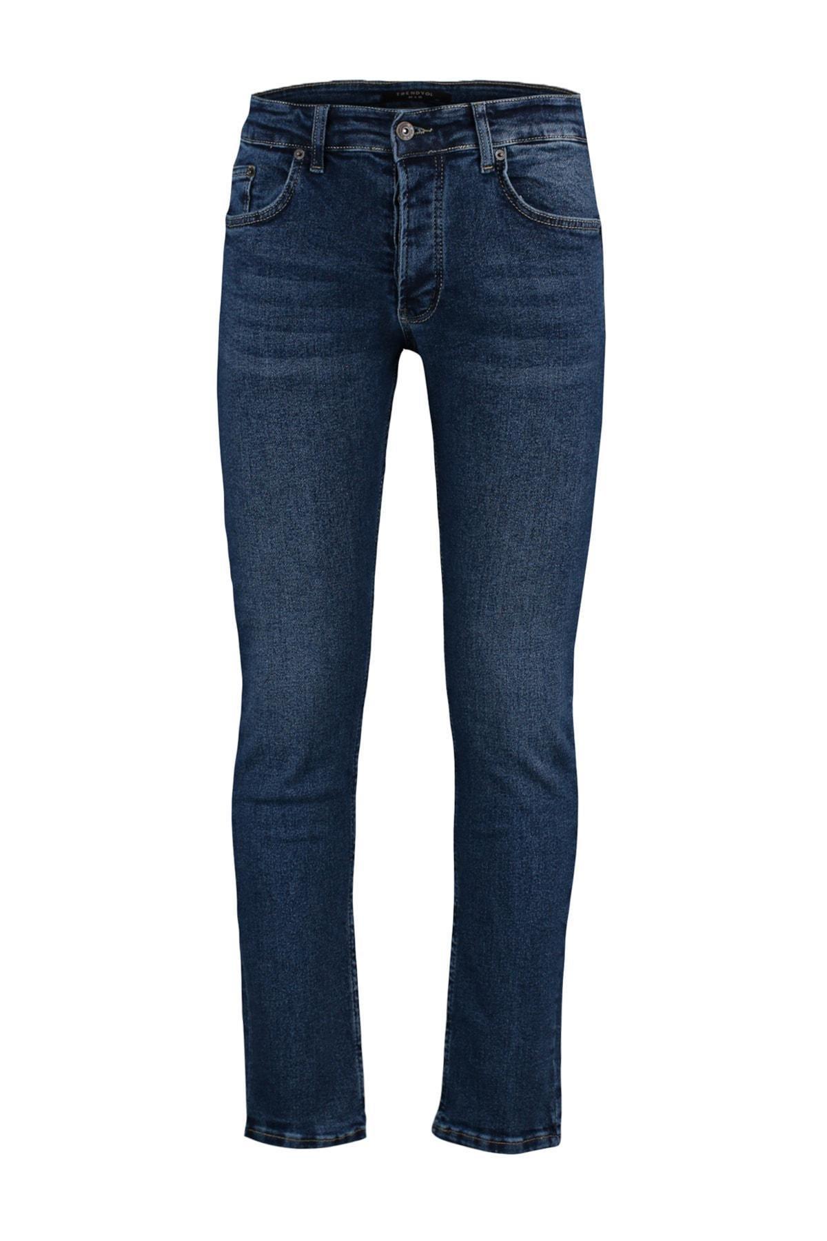 Navy Skinny Denim Jeans, , large image number 7