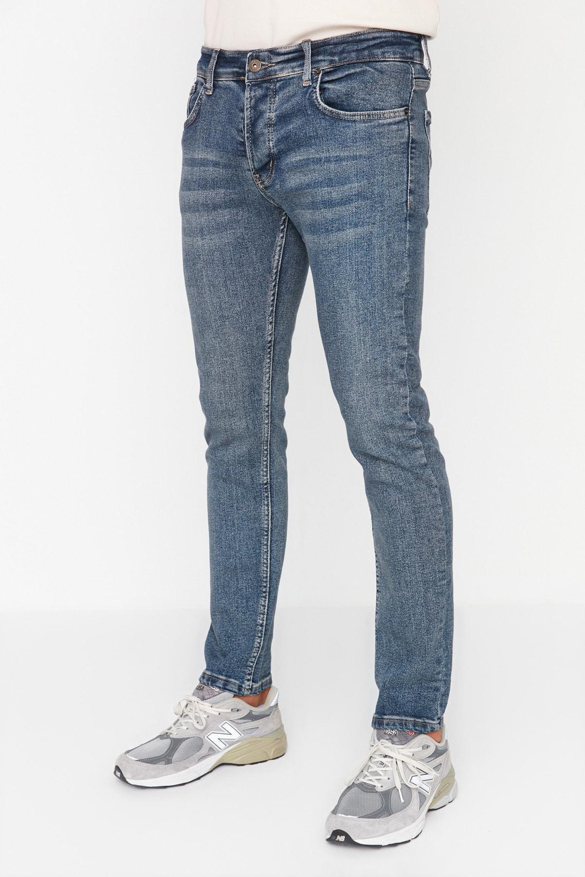 Blue Skinny Jeans, , large image number 1