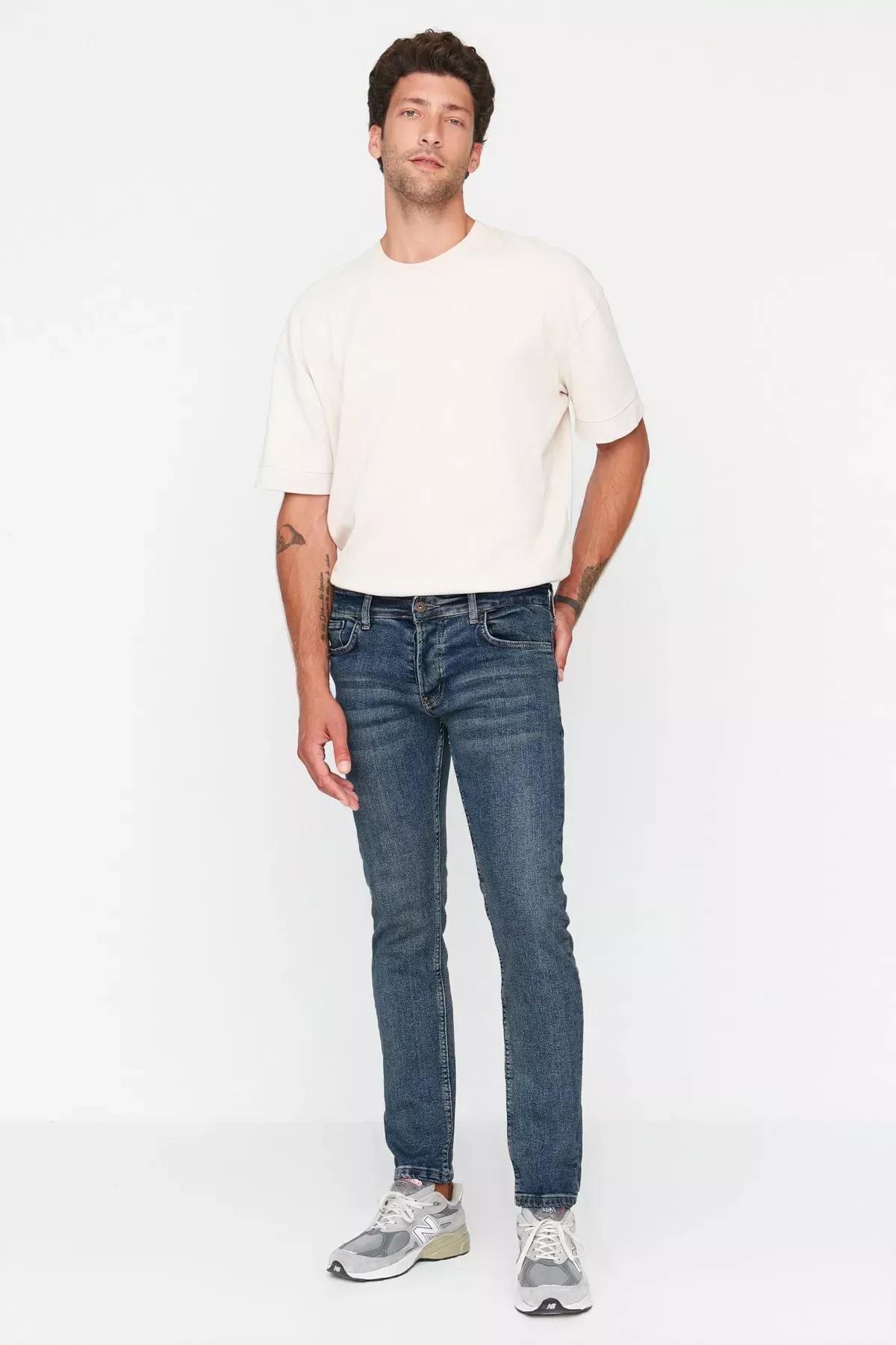 Blue Skinny Jeans, , large image number 5