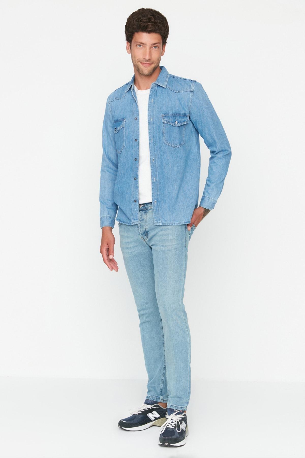 Blue Skinny Jeans, , large image number 13