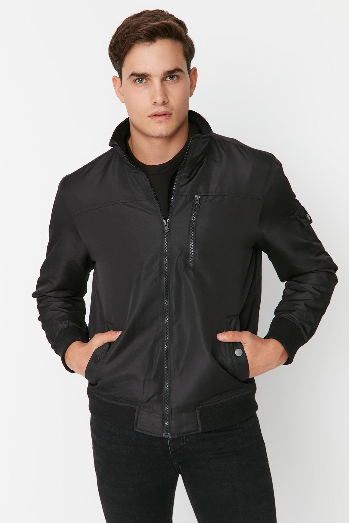 Black Puffer Jacket, C101_7009, large image number 2