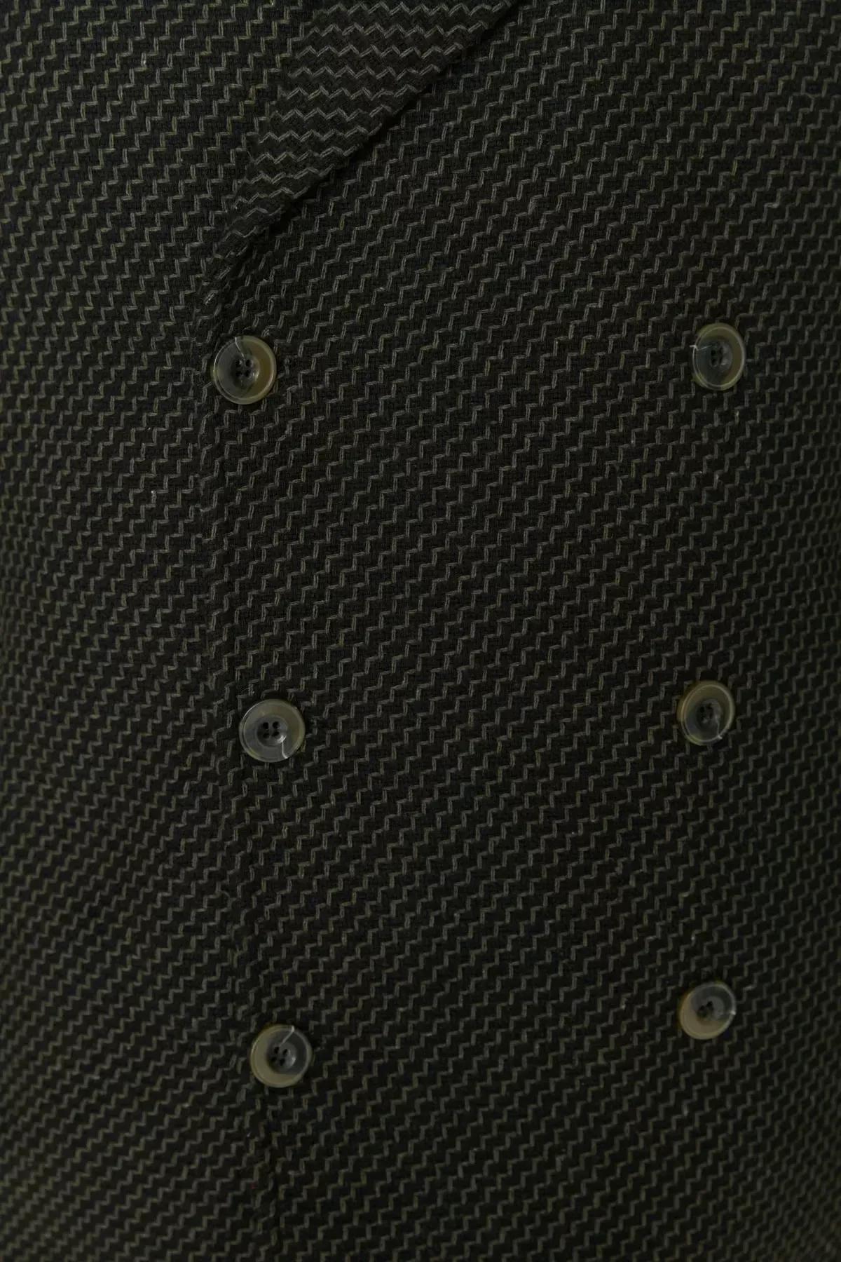 Khaki Double Breasted Coat, Khaki, medium