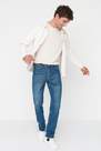 Trendyol - Navy Straight Denim Jeans