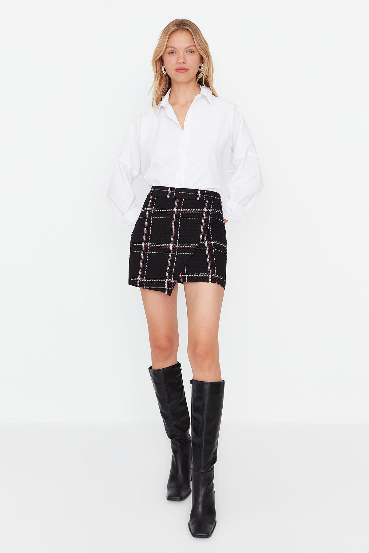 Black Mini Skirt, , large image number 0