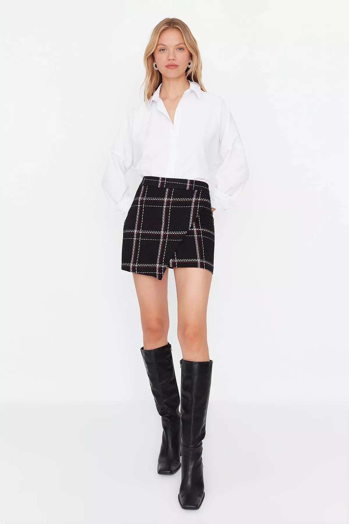 Black Mini Skirt, , large image number 0