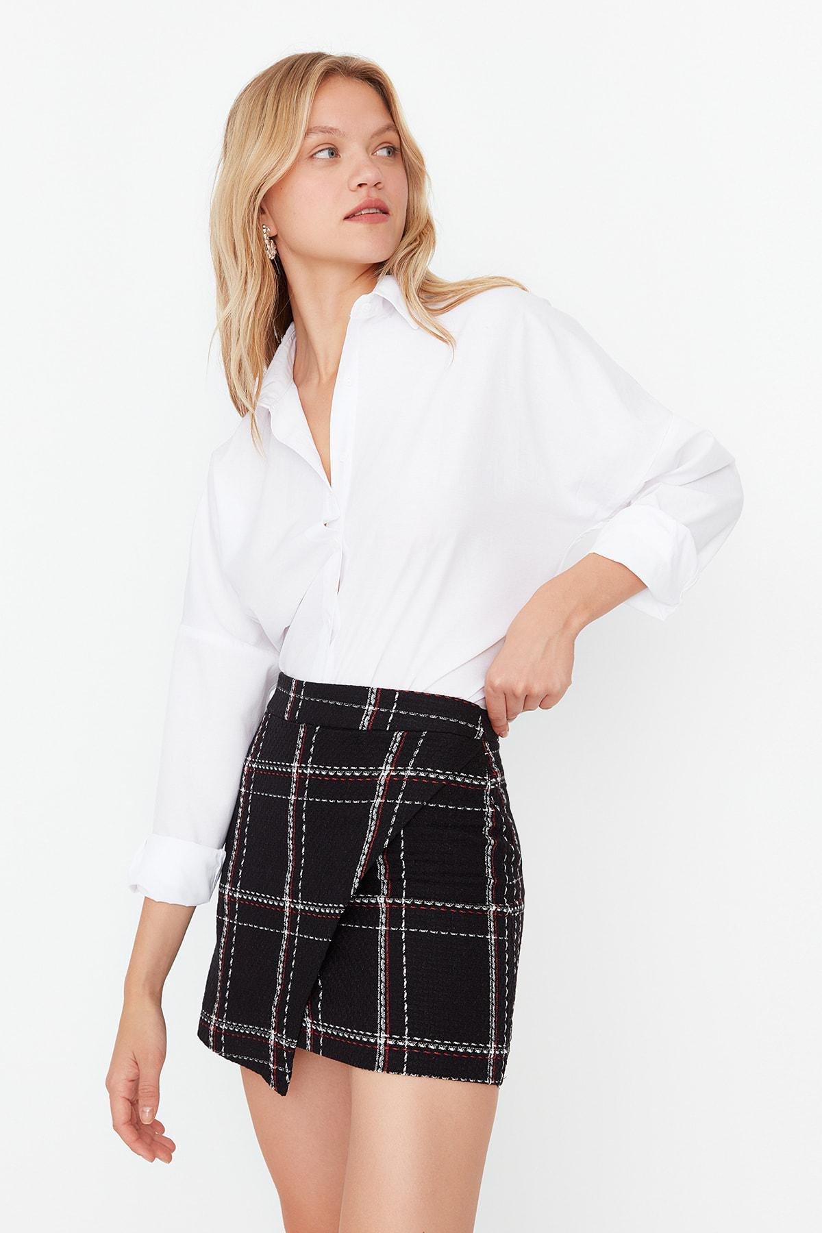 Black Mini Skirt, , large image number 1