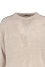 Trendyol - Beige Fitted Crew Neck Sweater